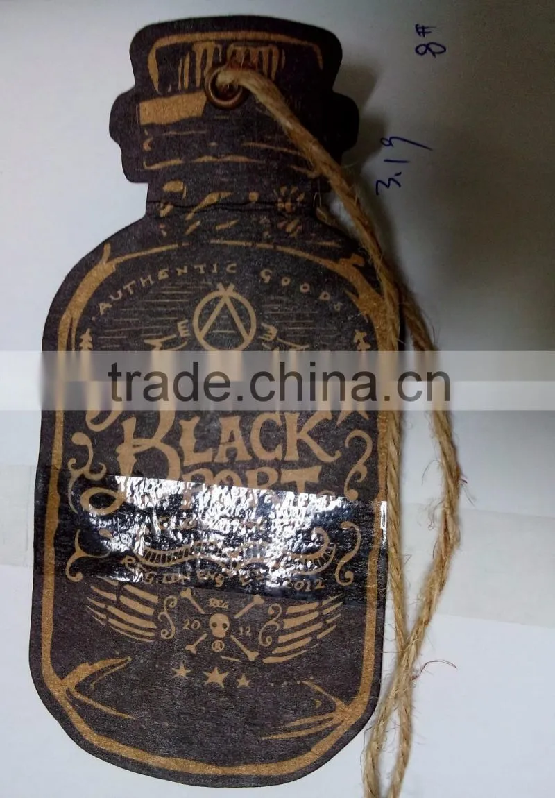 Eco-friendly High Quality Elastic String Hang Tag