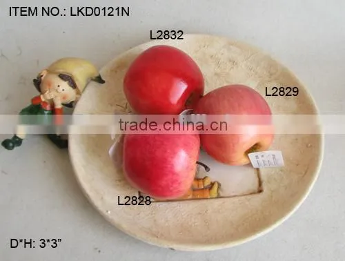 Realistic artificial foam apples in assorted colours for fall autumn fallorhalloween seasonal display decorations