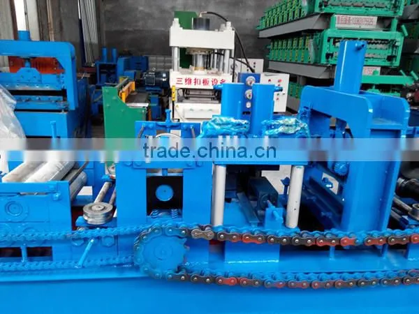 C Z hydraulic purlin roll forming machine with post cutting
