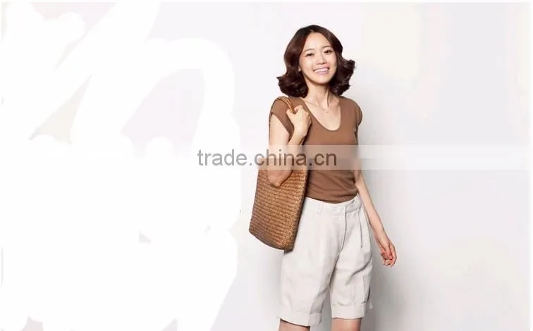 2016 hot selling straw beach bag tote bag