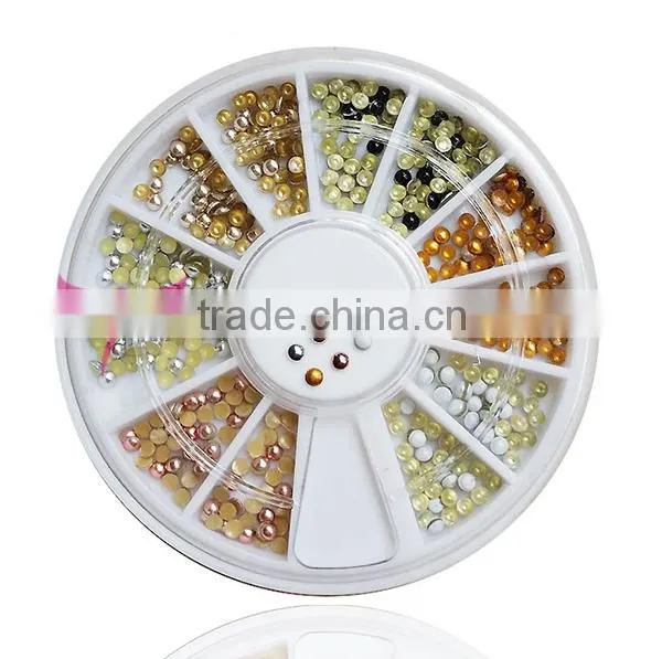 2015 animal design nail art clay slice decoration wheel