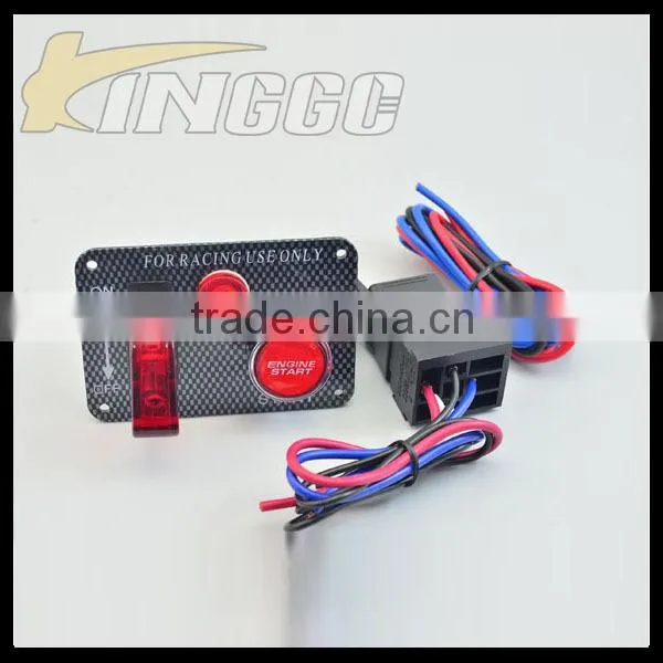 Universal Racing Ignition Panel Stop Start Button