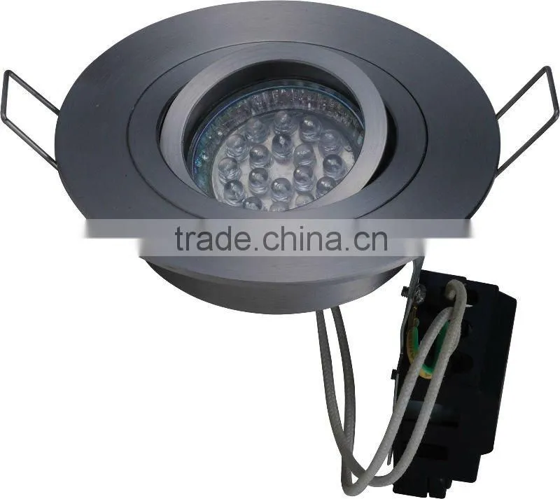 12V high power 3*1w LED downlight CE certification