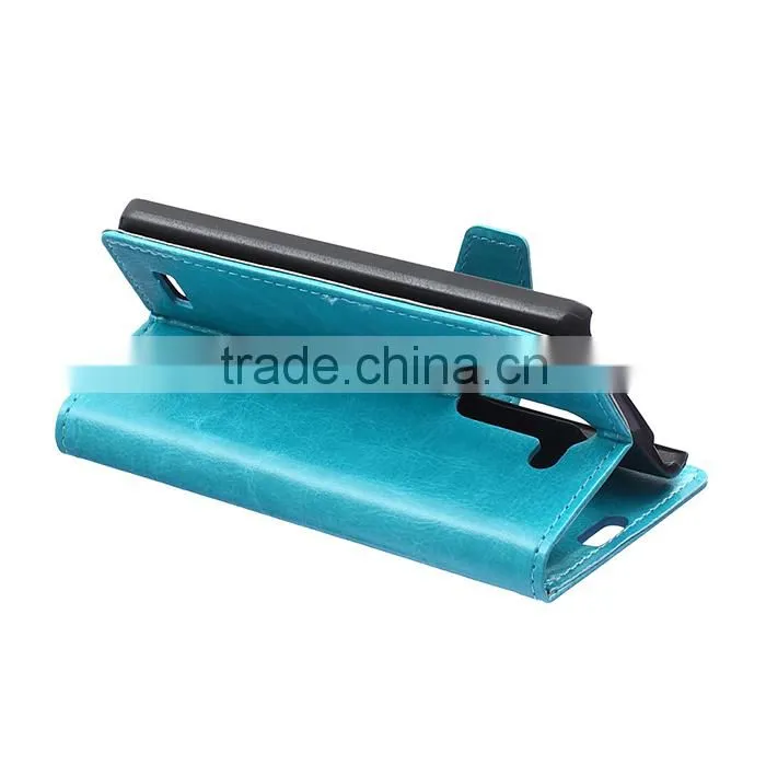 Wholesale Flip Cover Leather Case For LG L Bello D331 ,For LG L Bello D331Book Cover Stand Case