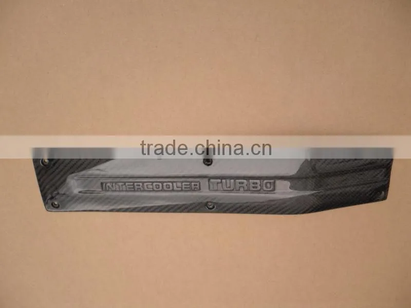 For sr20 carbon fiber engine cover with letter