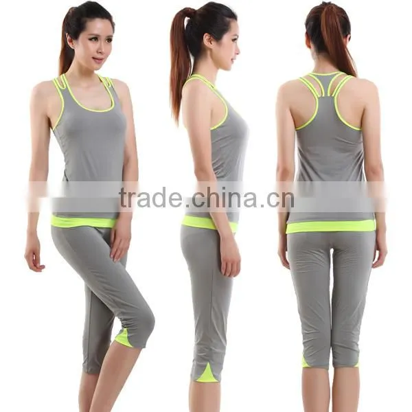2015 Wholesale Womens Yoga Wear, Hot Selling Ladies Yoga Wear