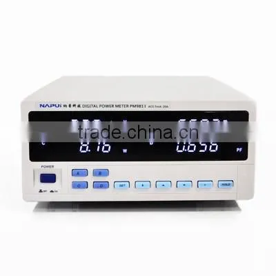 LED Tester PM9805 Digital power meter interface model for electric parameters test