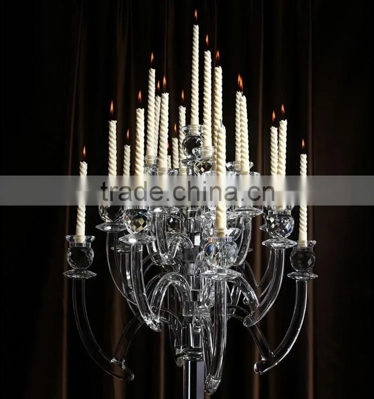 wholesale tall crystal candle holder centerpieces from Alibaba