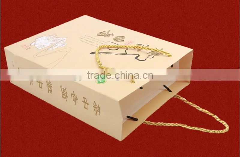 Fancy paper gift bag for tea