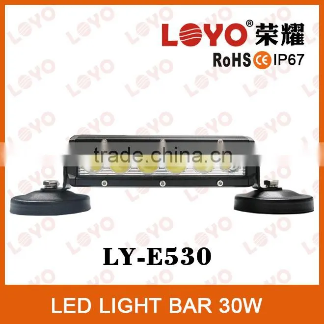 Hot sale car led light bar 12v, led original bar light, 30w epsitar led light bar