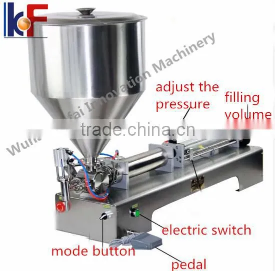 Manufacturer of semi-automatic tomato paste filling machine