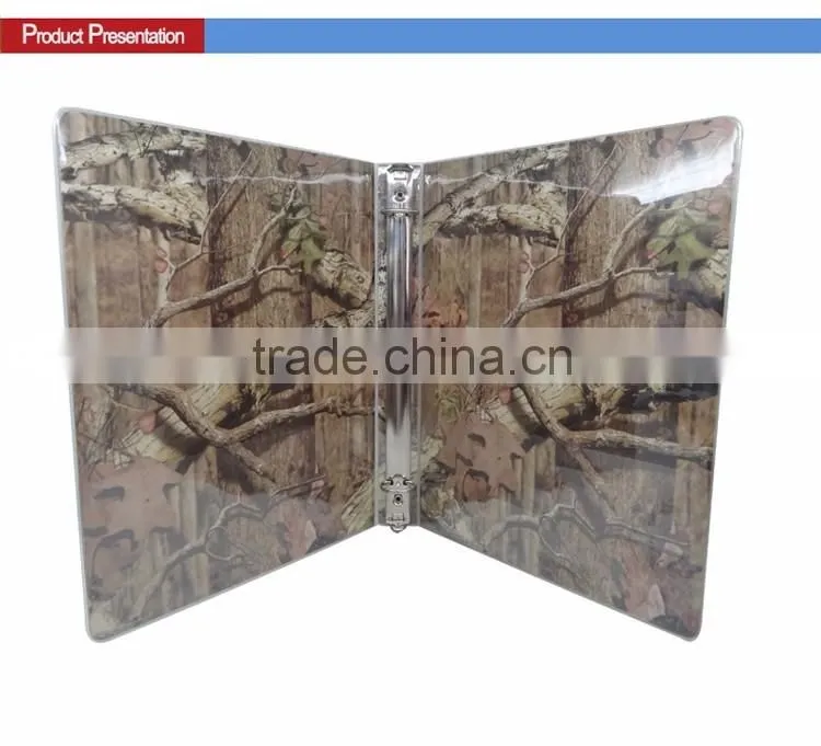 customized A4 A5 PVC planner ring binder