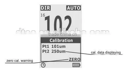 DTEC DC20FN Coating Thickness Gauge, Built-in Dual Probes(ferrous and nonferrous),Auto Switch,Test Range:0-1300um,Best Price.