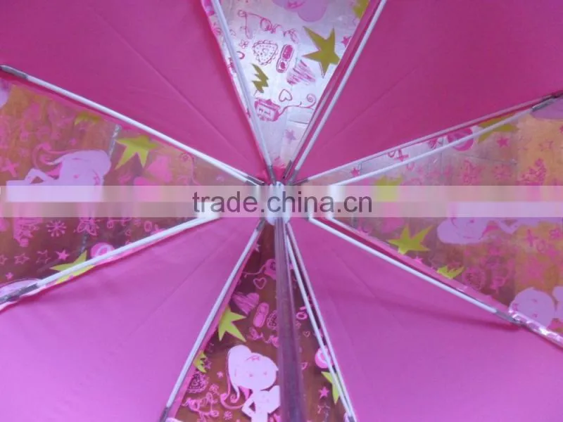 High quality transparent umbrella printrd sex beautiful girl pictures