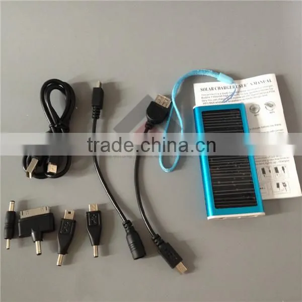 1350mAh Promotional Solar Power Bank