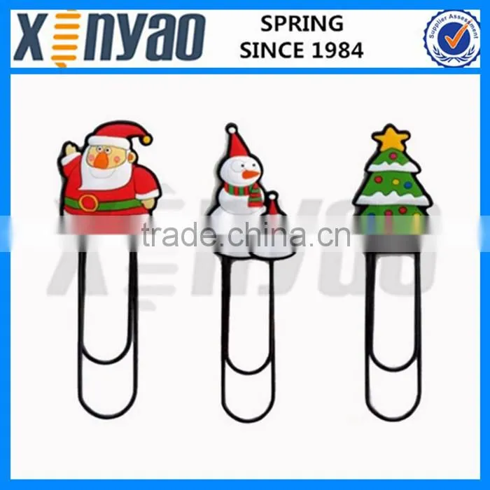 Custom PVC cartoon characters paper bookmark
