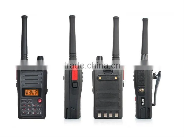 Td-v59 FM 5watt vhf uhf two way radio handheld 7 watt walky talkies