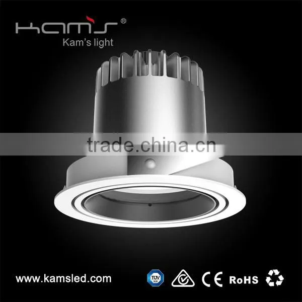 Recessed Led 8Watt Down Light With Cut Out 70-74mm Color Temperature 4000K Dimmable Led Ceilig Light Spotlight
