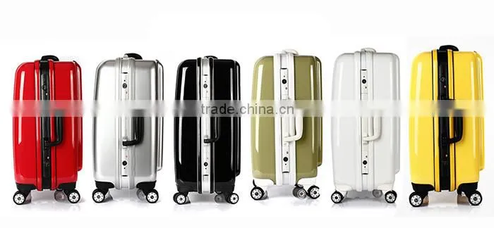 ABS travel trolley luggage bag PC travel trolley luggage case