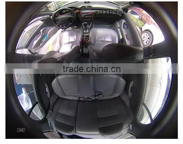 vehicle 1.3 megapixels ,360 degree fisheye panoramic camera