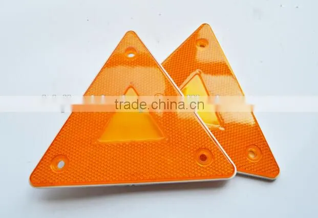 hot-sale auto emergency tool saftly triangle warning sign ,reflecting car triangle warning sign