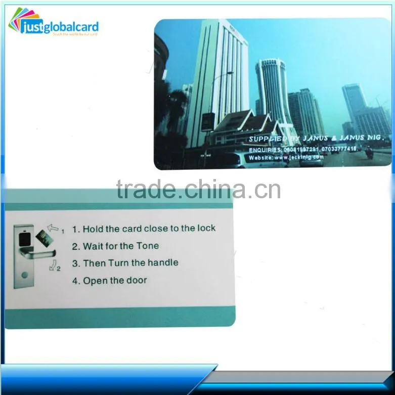 China top wholesale dual interface smart card/ic card for gas station