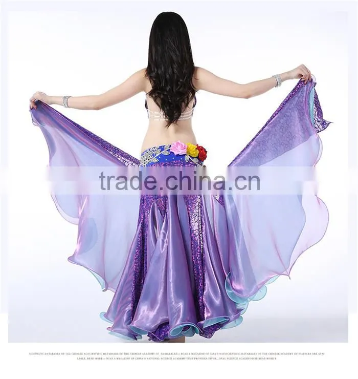 Professional Gorgeous Sexy & Elegant Belly Dance Performance Costume for Ladies