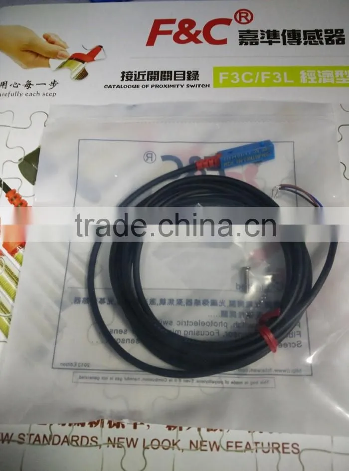 12-24V DC 8mm NPN and PNP type Small Inductive Proximity Sensor Switch(F3N-08TN02-NR2M)