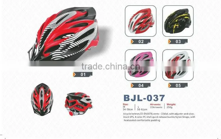 Strong Durable Head Protection Custom Cycling Helmet For Adults