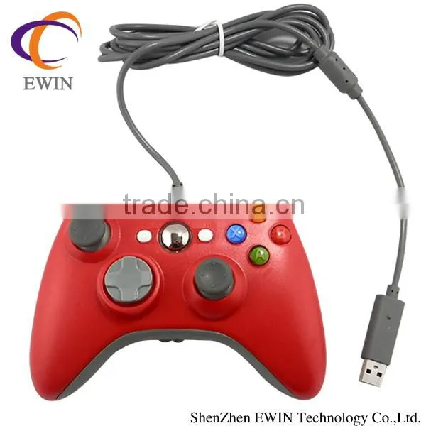 Black wired USB Game Pad controller for Microsoft xbox 360