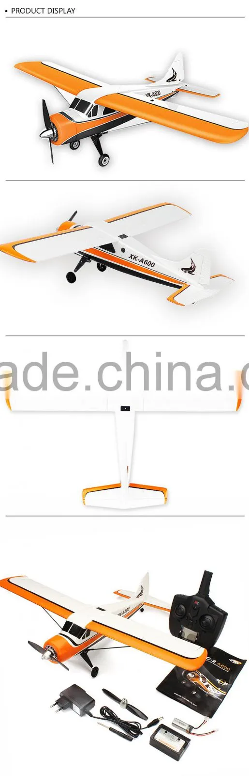 WLtoys Helicopter Toy Model XK A600 5CH 3D6G system brushless motor RC airplane compatible with FUTABA RTF