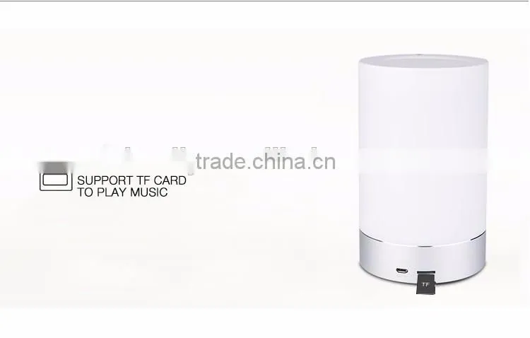 Lighting touch lamp portable speaker and bluetooth speaker