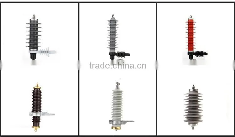 electrical surge arrester equipment/earthing lightning protection system 33kv surge arrester