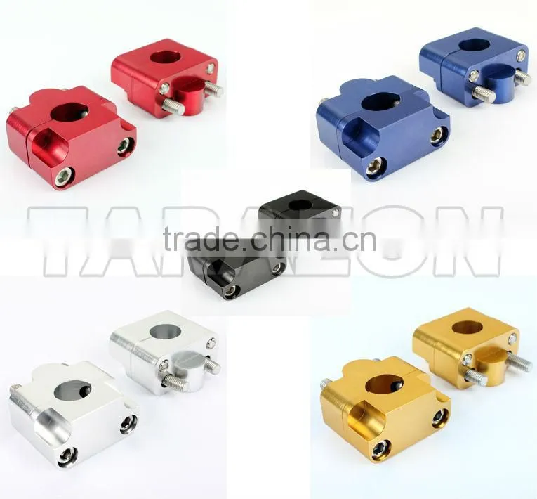 CNC aluminum alloy light weight motorcycle handlebar risers for street bike