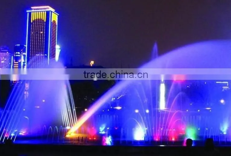 Super waterproof DMX fountain light 12v/24v IP68 dmx rgb 9w 18w 27w led underwater light
