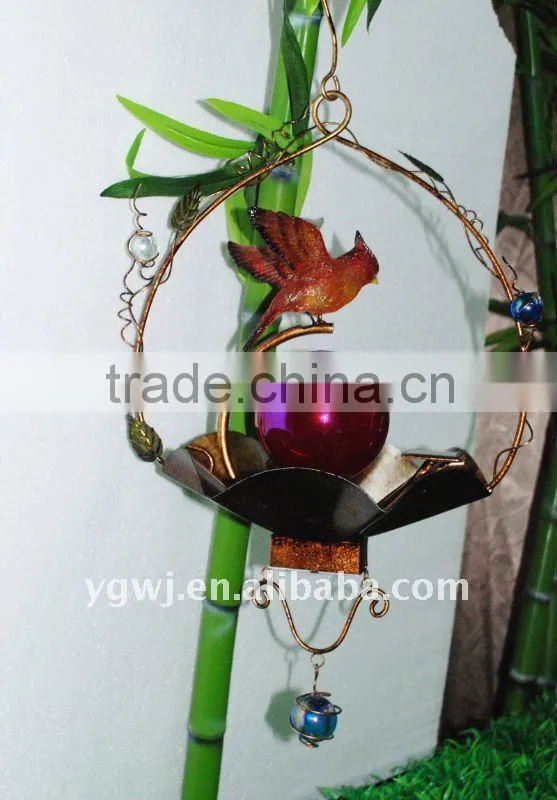 2011 Newest Metal Solar Bird Feeder