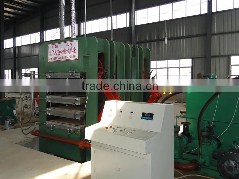 Wooden molded door hot press for door skin