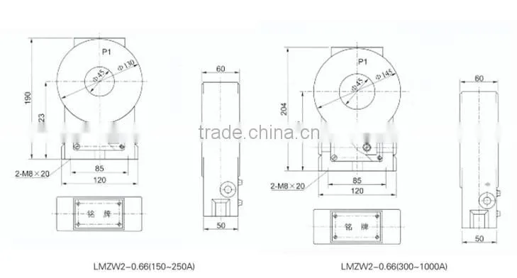 LMZJ1-0.5TH Low Voltage Current Transformer