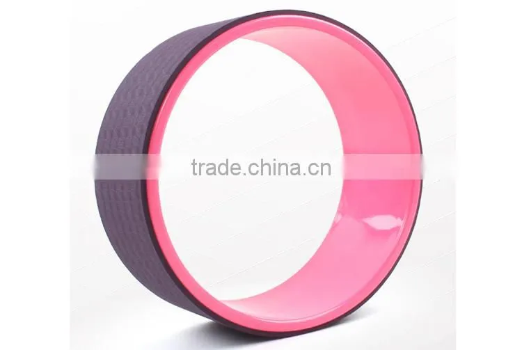 Trending hot products yoga wheel with customized color , abs yoga wheel , exercise fitness yoga wheel