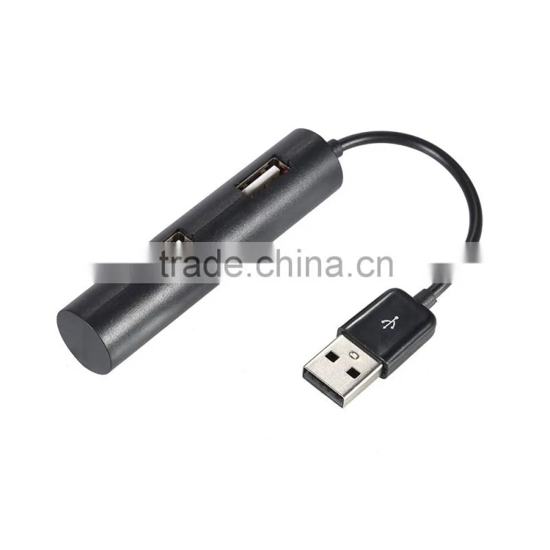 Factory Supply slim shape Low cost USB2.0 Hub high speed 4 ports USB Hub for PC and Laptop