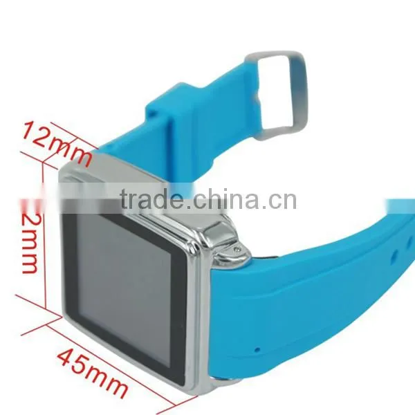 2014 cheapest 1.54 TFT touch screen bluetooth smart watch cellphone assistant