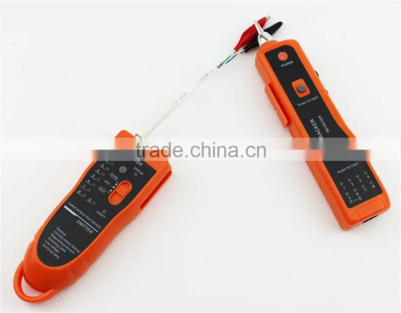 2016 High Quality RJ11 RJ45 Cat5 Cat6 Telephone Wire Tracker Tracer Toner Ethernet LAN Network Cable Tester Detector Line Finder