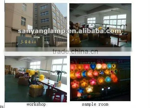 PP material childroom craft modern wall light