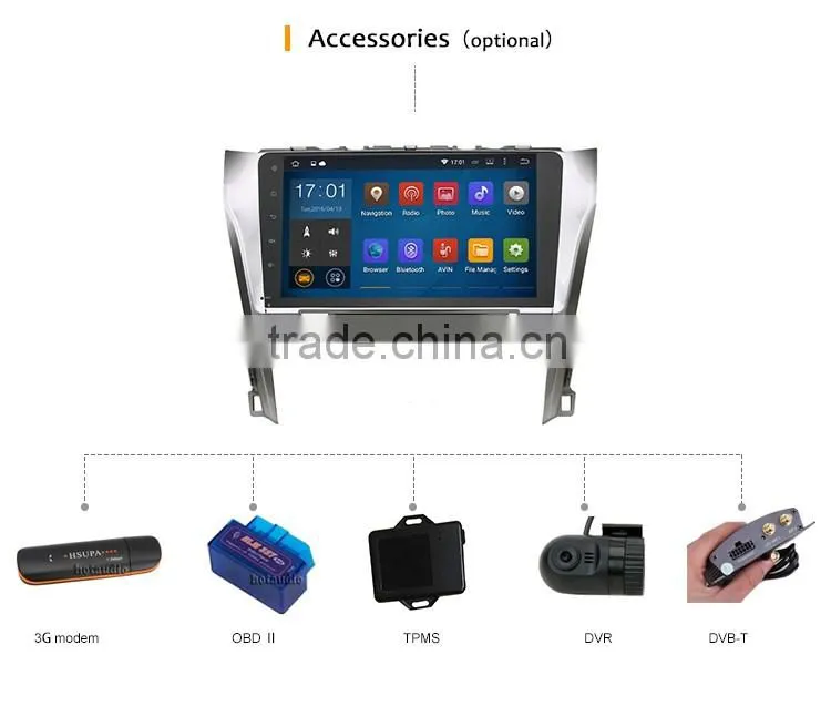 10.2 Inch Car Capacitive Screen gps multimedia navigator dvd price for Toyota camry 2012 2014