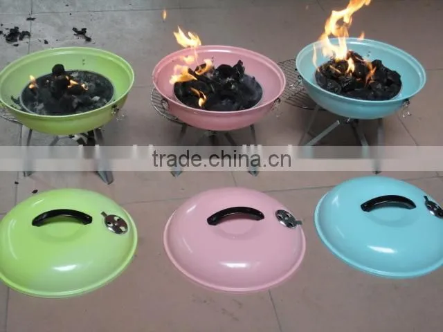 Portable charcoal BBQ
