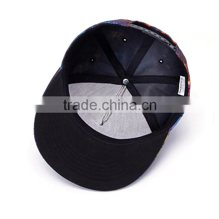 wholesale custom design your own logo printing snapback cap