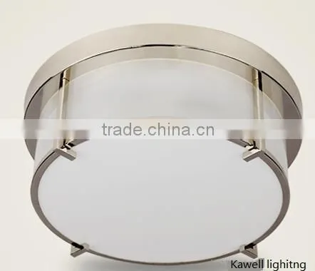 21W Contemporary simple chrome /satin Nickel fashion creative atmosphere Sitting room light bedroom light