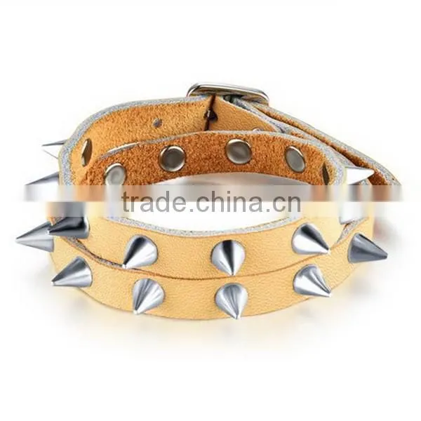 2016 Wholesale Rock Rivet Bracelet Design