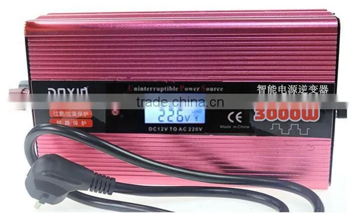 high capacity power supply inverters electric generators UPS 12v 220v 5000w inverter