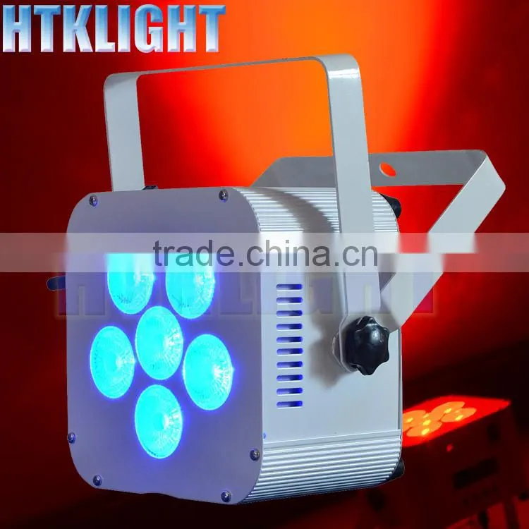 wireless battery 6*10w 4in1 rgbw led par can